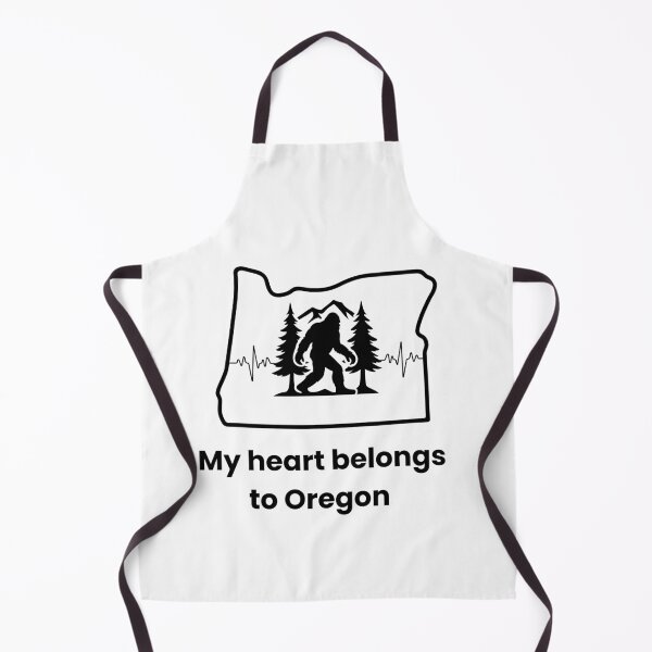 Item preview, My Heart Belongs to Oregon – Bigfoot designed and sold by GiftableGems.