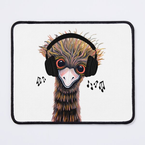 Item preview, Groovy Emu designed and sold by Linda Callaghan.