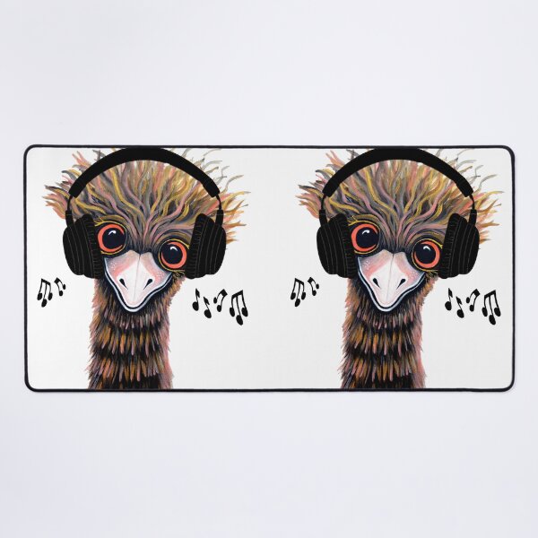 Item preview, Groovy Emu designed and sold by Linda Callaghan.