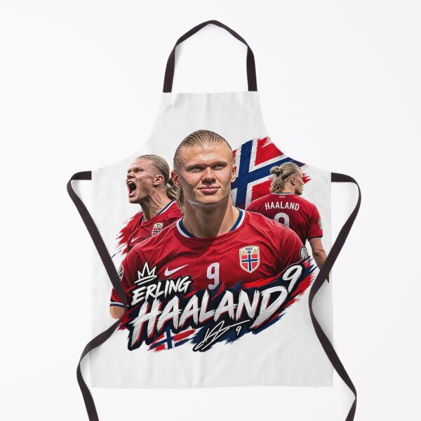 Item preview, Haaland Viking Footballer Sticker | Norwegian Soccer Legend | Erling Haaland Football Art designed and sold by Yourt-shirtyou.