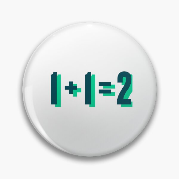 Item preview, 1+1=2 designed and sold by Ifcitiesdesign.