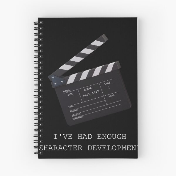 Item preview, Enough Character Development Funny Movie Trope Screenplay designed and sold by Mircea786.