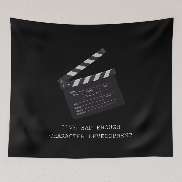 Item preview, Enough Character Development Funny Movie Trope Screenplay designed and sold by Mircea786.