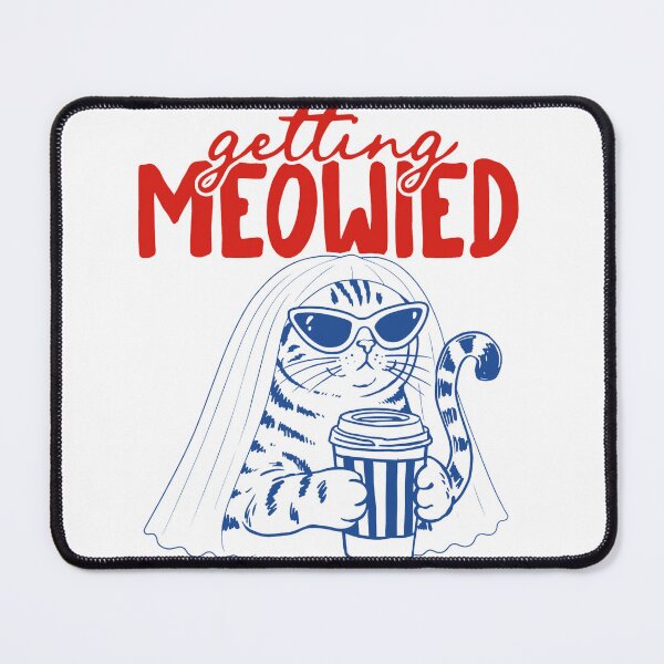 Item preview, Getting Meowied Funny Cat Bride designed and sold by Niykos570.