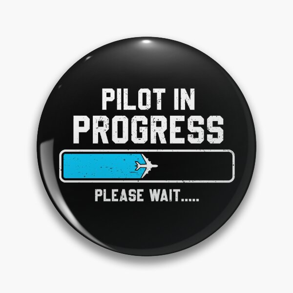 Item preview, Pilot In Progress, Please Wait - Airline Pilot Aviation Gift designed and sold by definoyurie.