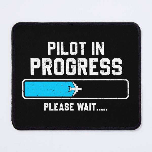 Item preview, Pilot In Progress, Please Wait - Airline Pilot Aviation Gift designed and sold by definoyurie.