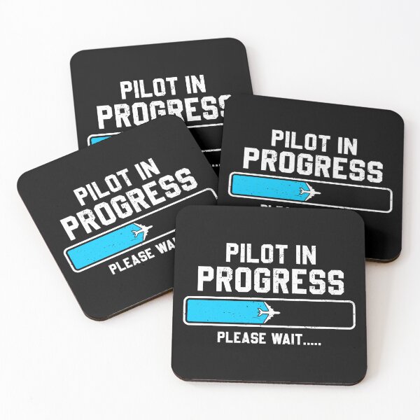 Item preview, Pilot In Progress, Please Wait - Airline Pilot Aviation Gift designed and sold by definoyurie.