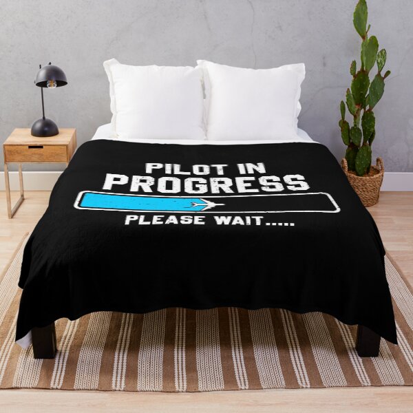 Item preview, Pilot In Progress, Please Wait - Airline Pilot Aviation Gift designed and sold by definoyurie.