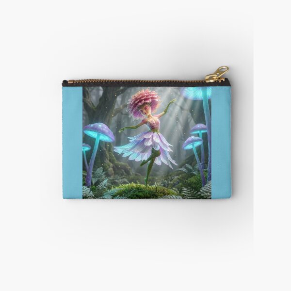 Item preview, Zinnia Flower Nymph Dances in an Enchanted Wood designed and sold by Tridentulus.