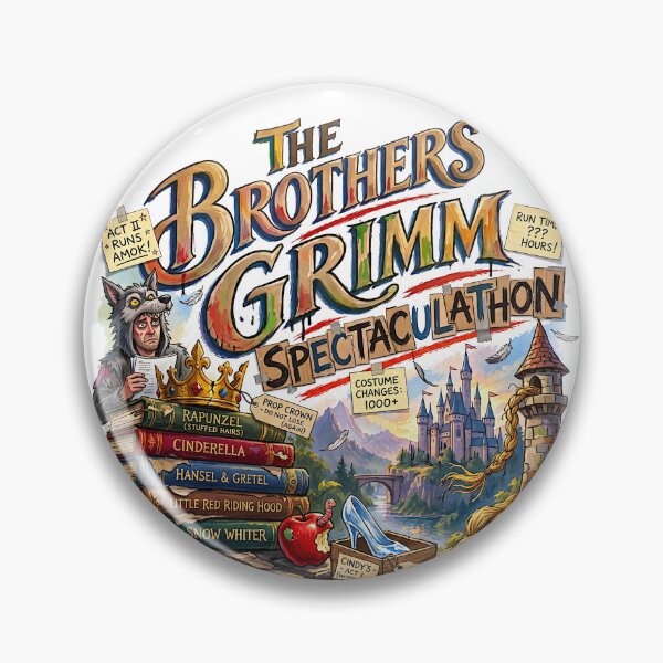 Item preview, The Brothers Grimm Spectaculathon designed and sold by Lyric Vault - Rock on.