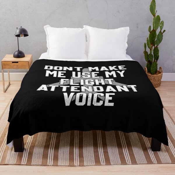 Item preview, Don't Make Me Use My Flight Attendant Voice - Funny Aviation Gift designed and sold by definoyurie.