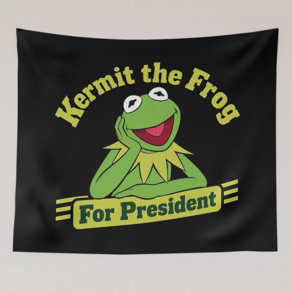 Item preview, Kermit The Frog President designed and sold by CruzFerrell.