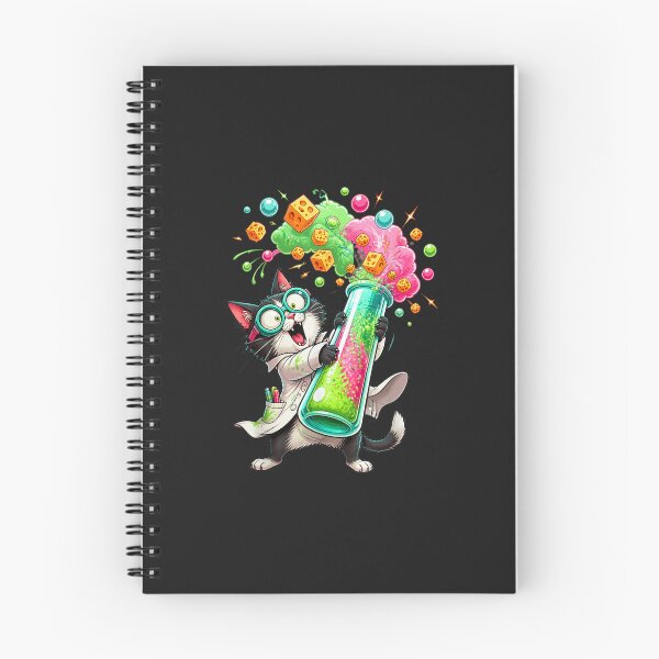 Item preview, Mad Scientist Cat Chemistry Explosive Experiment Science Teacher designed and sold by abig-eiyana.