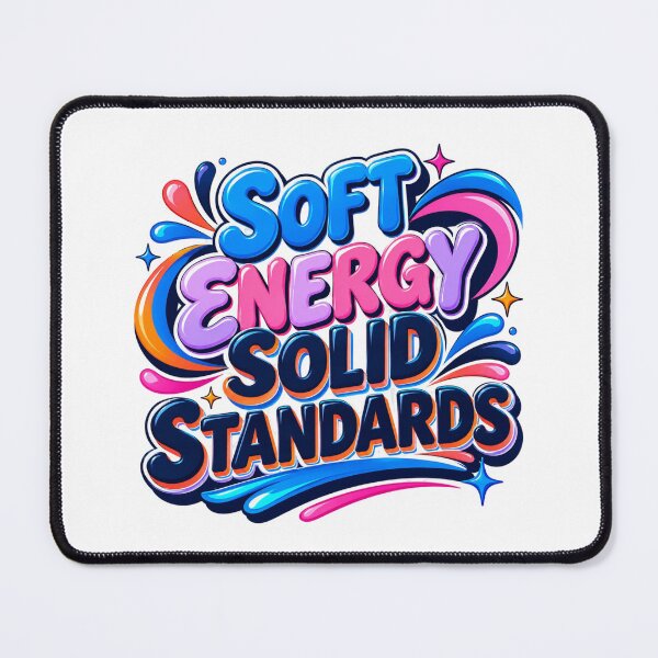Item preview, Soft Energy Solid Standards. Bold Color Typography designed and sold by Aarvya Fashion Club ( A.F.C ).