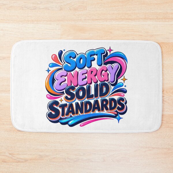 Item preview, Soft Energy Solid Standards. Bold Color Typography designed and sold by Aarvya Fashion Club ( A.F.C ).