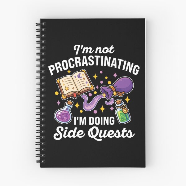 Item preview, I'm Not Procrastinating I'm Doing Side Quests designed and sold by MO DESIGNS.