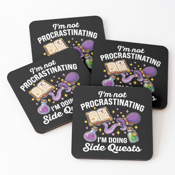 Item preview, I'm Not Procrastinating I'm Doing Side Quests designed and sold by MO DESIGNS.
