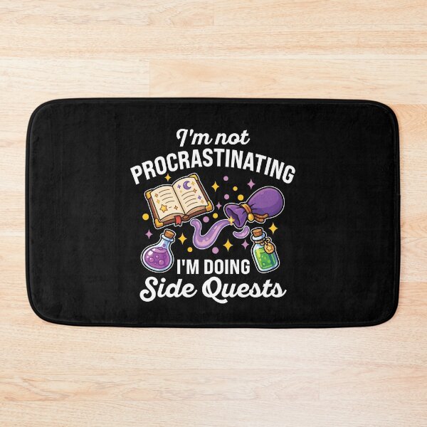 Item preview, I'm Not Procrastinating I'm Doing Side Quests designed and sold by MO DESIGNS.