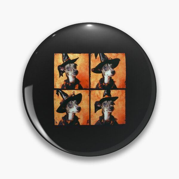 Item preview, Whippet Halloween Witch Dog Photo Booth Spooky Cute designed and sold by abig-eiyana.