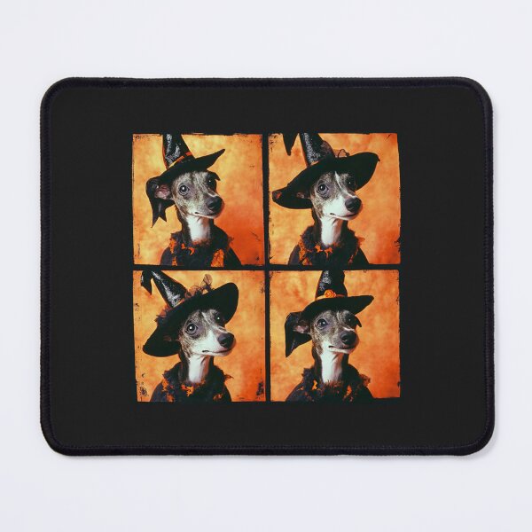 Item preview, Whippet Halloween Witch Dog Photo Booth Spooky Cute designed and sold by abig-eiyana.