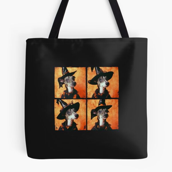 Item preview, Whippet Halloween Witch Dog Photo Booth Spooky Cute designed and sold by abig-eiyana.