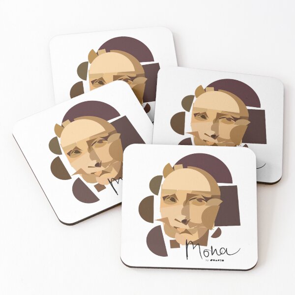Item preview, Mona Lisa Original Color Cubism Fine Art Remake designed and sold by Shapeoart.