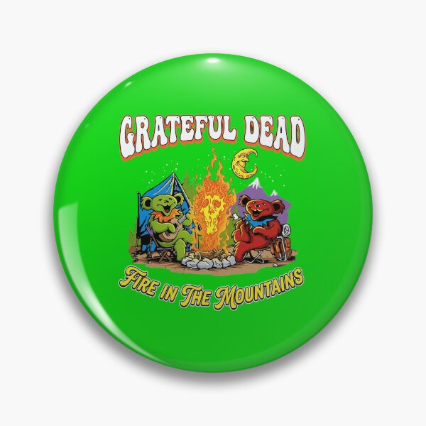 Item preview, Grateful Dead Fire in the Mountains Bears designed and sold by DasDirkDesign.