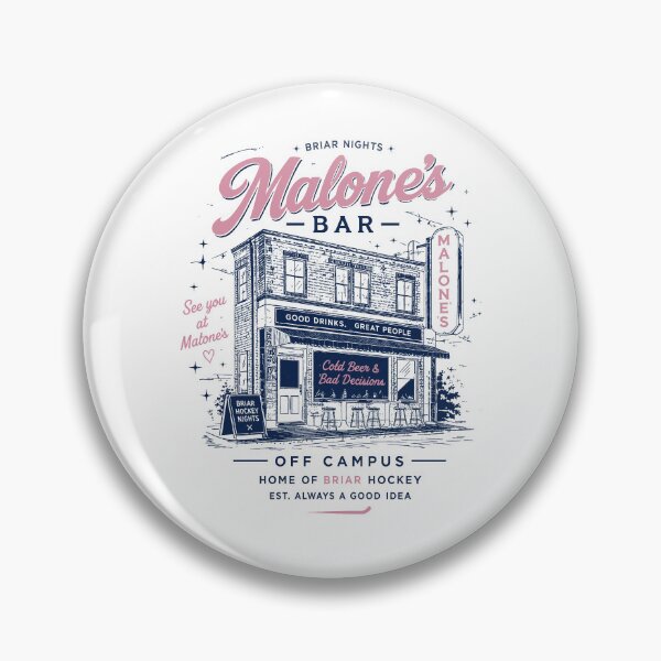 Item preview, Briar Hockey Malone’s Bar Off Campus designed and sold by ArtbySunRaeer.