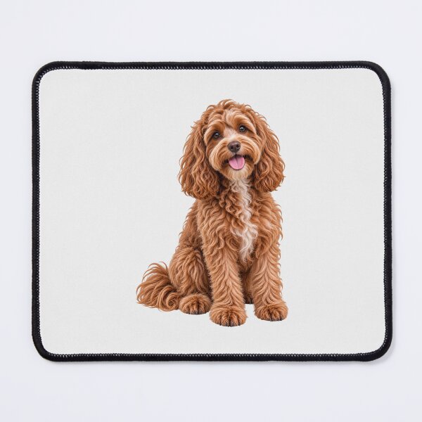 Item preview, Cavoodle Dog Brown Ruby designed and sold by BackgroundND.