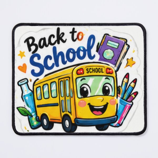 Item preview, Cute Back to School Bus Learning Design designed and sold by LearnFunStore.
