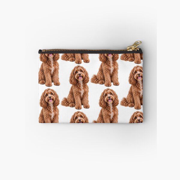 Item preview, Cavoodle Dog Brown Ruby designed and sold by BackgroundND.