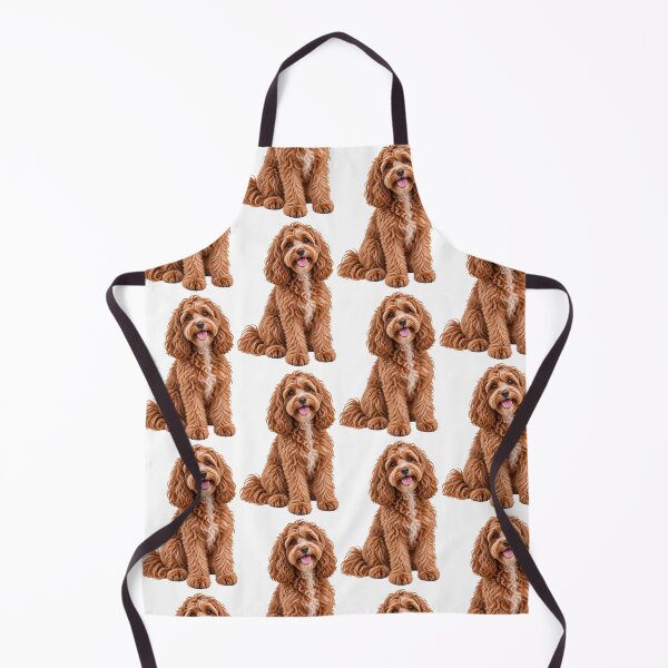 Item preview, Cavoodle Dog Brown Ruby designed and sold by BackgroundND.