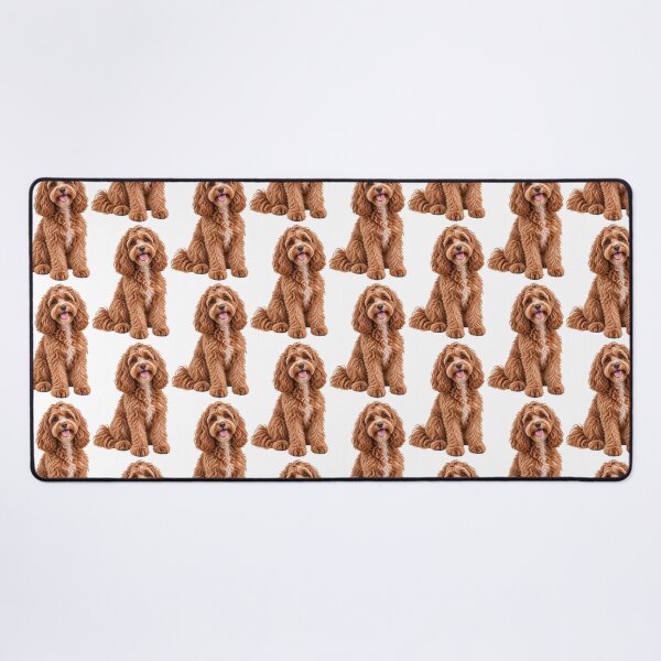 Item preview, Cavoodle Dog Brown Ruby designed and sold by BackgroundND.