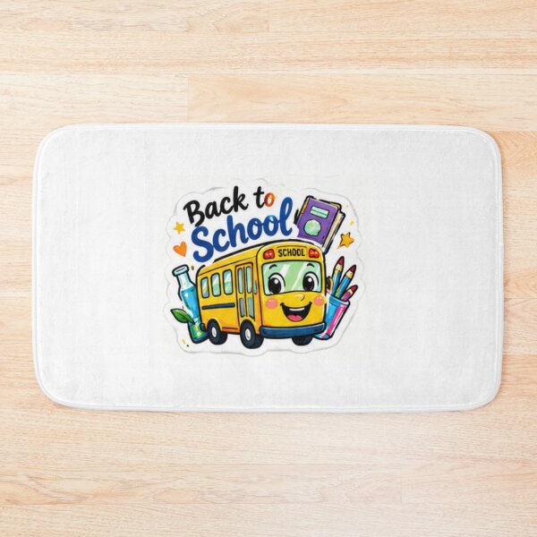 Item preview, Cute Back to School Bus Learning Design designed and sold by LearnFunStore.