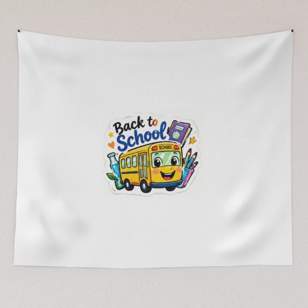 Item preview, Cute Back to School Bus Learning Design designed and sold by LearnFunStore.