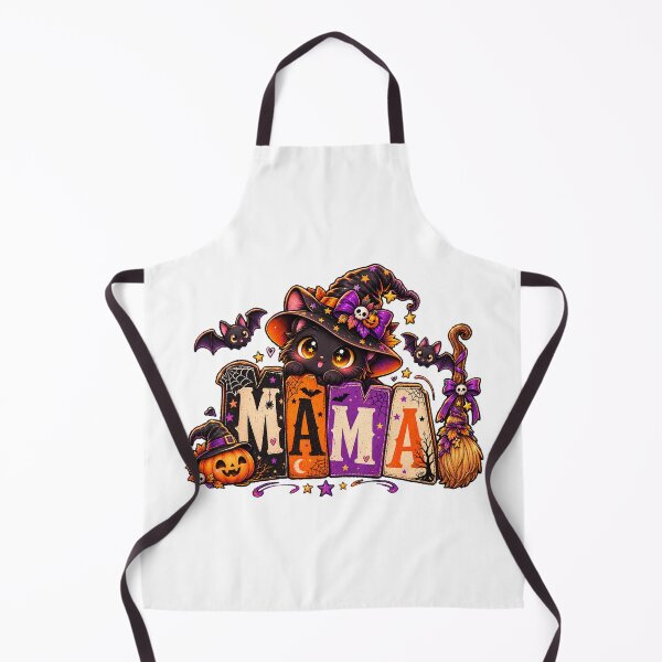 Item preview, Cute Black Cat Mama Halloween Witch  designed and sold by QuiteOrbit.