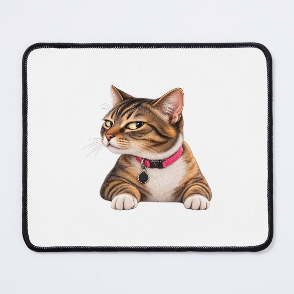 Item preview, Tabby Cat side eye designed and sold by InspireHerTribe.