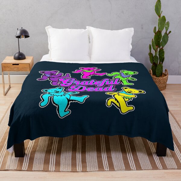 Item preview, Grateful Dead Colorful Dancing Bears designed and sold by DasDirkDesign.