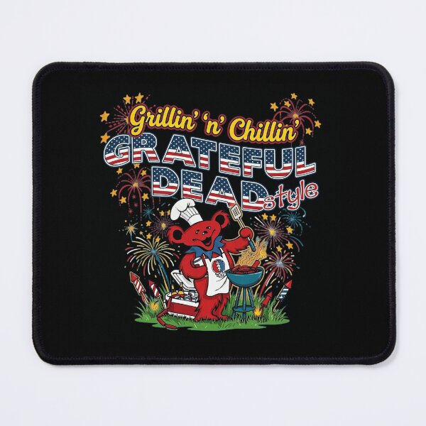 Item preview, Grillin N Chillin Grateful Dead Bears designed and sold by DasDirkDesign.