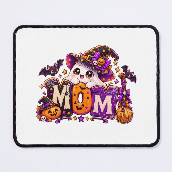 Item preview, Cute Ghost Boo Mom Halloween mom Witch designed and sold by QuiteOrbit.