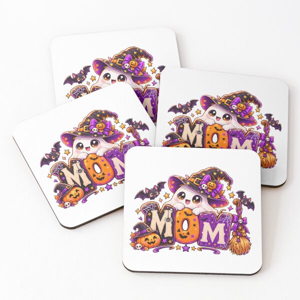 Item preview, Cute Ghost Boo Mom Halloween mom Witch designed and sold by QuiteOrbit.