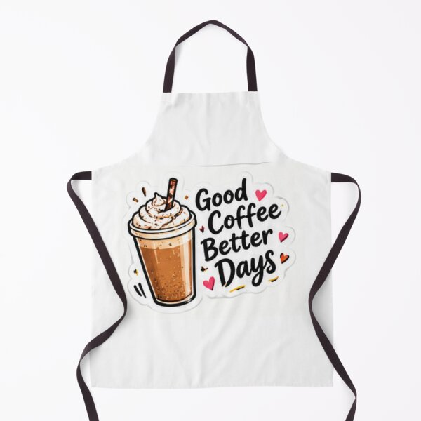 Item preview, Good Coffee Better Days Cute Coffee designed and sold by LearnFunStore.