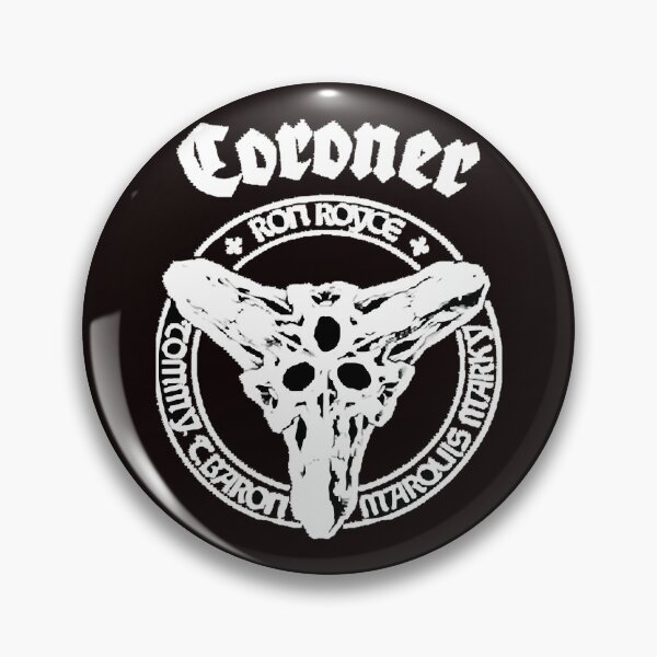 Item preview, Coroner Swiss Thrash Metal Band Skull designed and sold by EmmaFordsas.