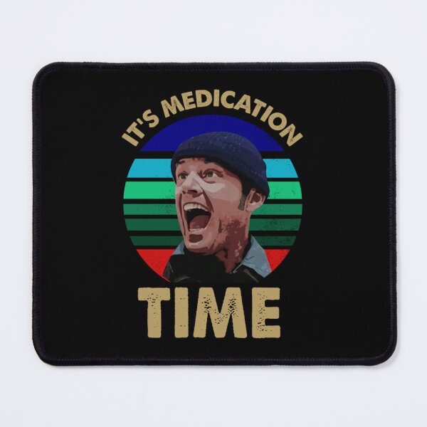 Item preview, It's Medication Time Shirts, Randle McMurphy One Flew Over The Cuckoo's Nest Shirt, Custom Shirt, 70s Vintage Retro designed and sold by philmilanezi343.