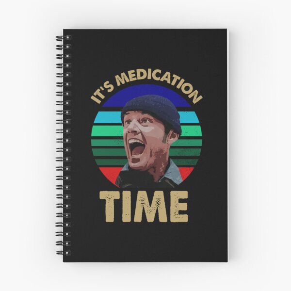 Item preview, It's Medication Time Shirts, Randle McMurphy One Flew Over The Cuckoo's Nest Shirt, Custom Shirt, 70s Vintage Retro  designed and sold by philmilanezi343.