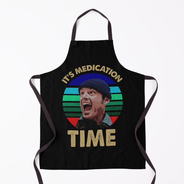 Item preview, It's Medication Time Shirts, Randle McMurphy One Flew Over The Cuckoo's Nest Shirt, Custom Shirt, 70s Vintage Retro  designed and sold by philmilanezi343.