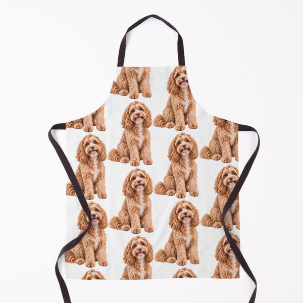 Item preview, Cavoodle Dog Apricot Cream designed and sold by BackgroundND.