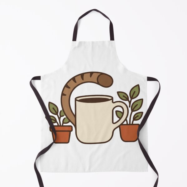 Item preview, Coffee Cats & Green Leaves – Minimal Lifestyle Graphic designed and sold by meghnad.