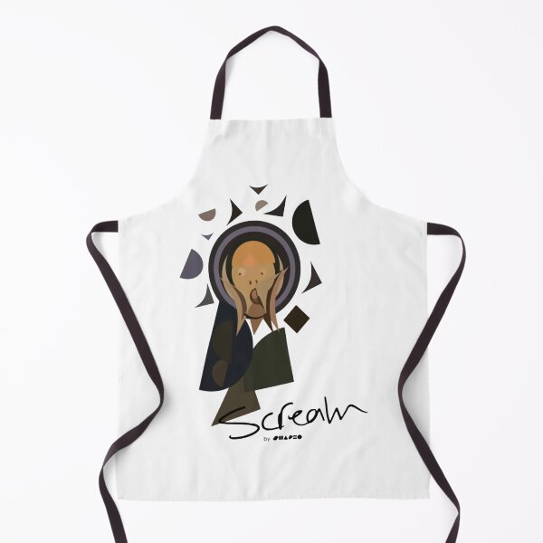 Item preview, Scream Original Color Edvard Munch Cubism Parody designed and sold by Shapeoart.