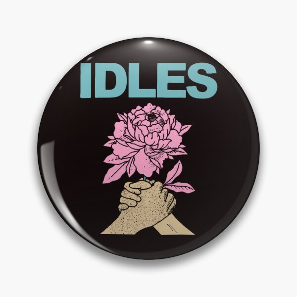 Item preview, Idles British Band Floral Handshake designed and sold by EmmaFordsas.
